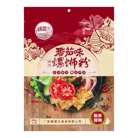 LUOBAWANG liuzhou snail noodles tomato flavor 306g