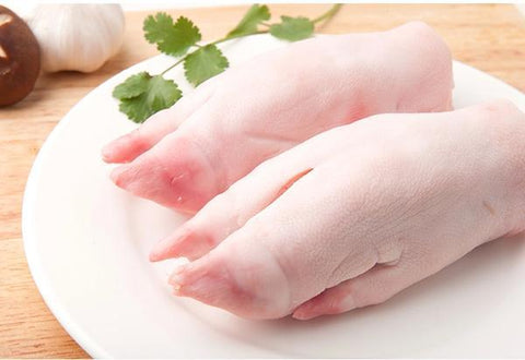 Frozen pork feet cut 1kg