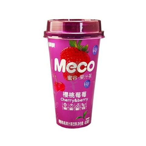 MECO蜜谷果汁茶樱桃莓莓 400ml