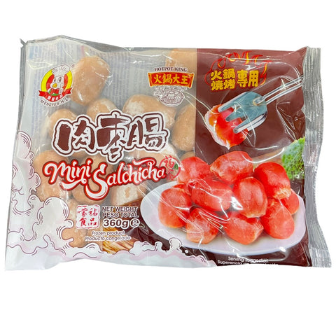 Mengfu meat and date sausage 360g Mini sausage