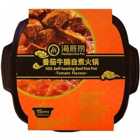 Haidilao Tomaatti Naudanrinta Itse keitetty Hot Pot 395g