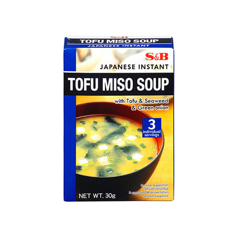 S&B 豆腐味增汤 30g TOFU Miso Soup