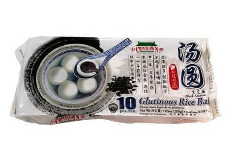 Chinese Traditional Black Sesame Glutinous Rice Balls 200g