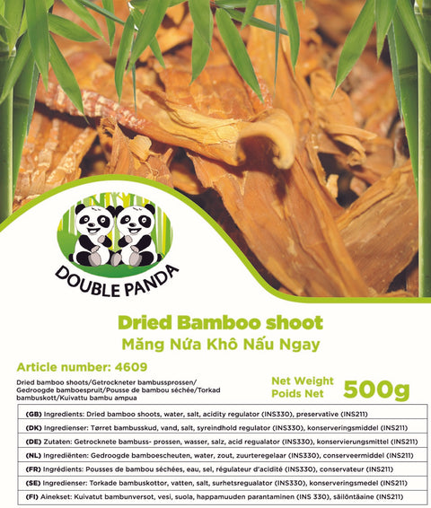 Kuivattu bambu ampuu 500 g