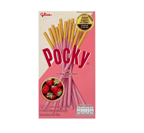 POCKY Strawberry Biscuits 47G