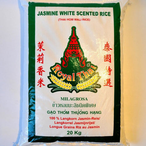 Thai jasmine pitkä tuoksuvä riisi 20 kg ei ole postitse