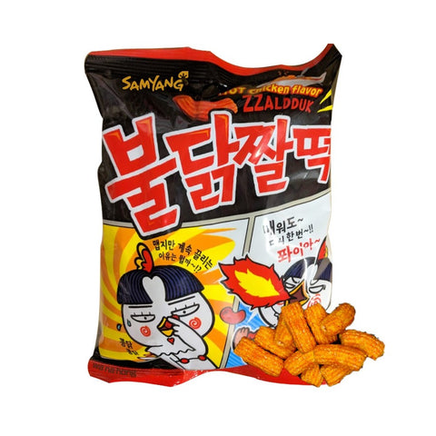 Samyang hot chicken flavor fries snack 120g