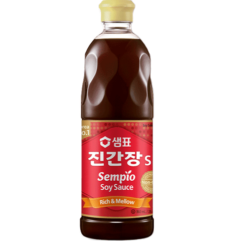 Korealainen Sempio-soijakastike 860 ml Mieto soijakastike (Jin S)