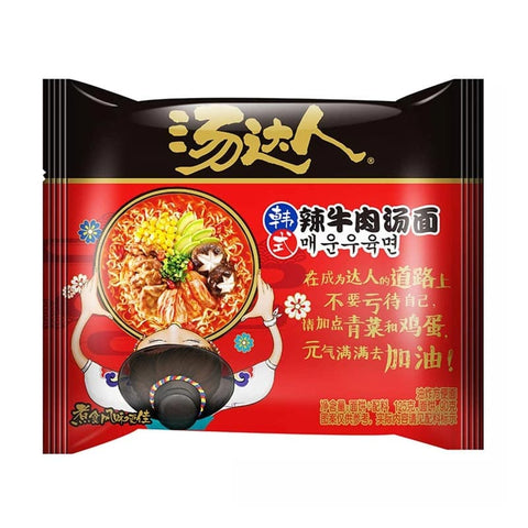 Tangda people Korean spicy beef noodles 125g