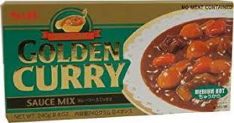 Gold Curry Block Spicy 220G Curry Paste