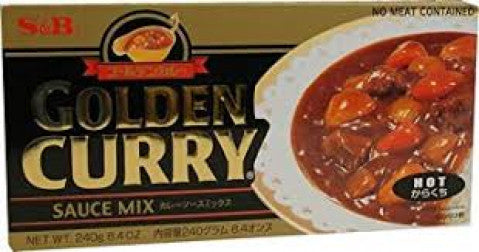 Gold Curry Block Spicy 220G HOT Curry Paste