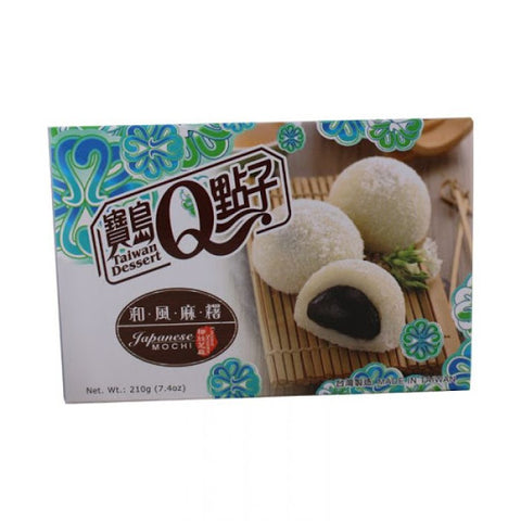 Wind coconut silk sesame hemp potato 210g sesame mochi w/coConut shred