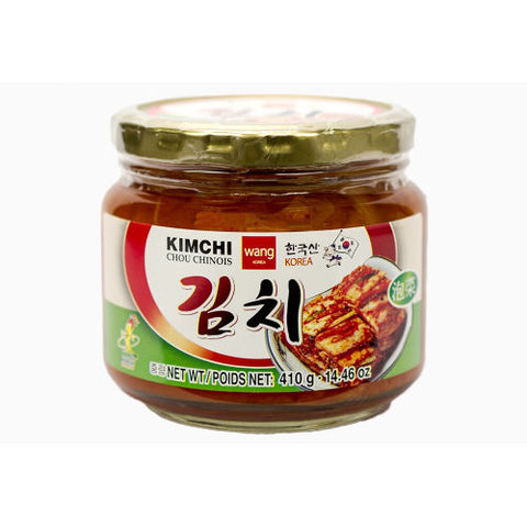 Wang 韩国罐装辣白菜 410g Kimchi